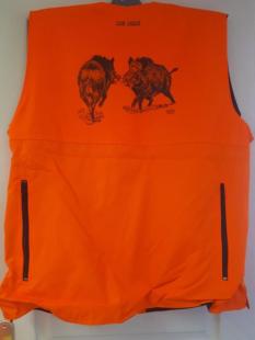 gilet chasse fluo traqueur